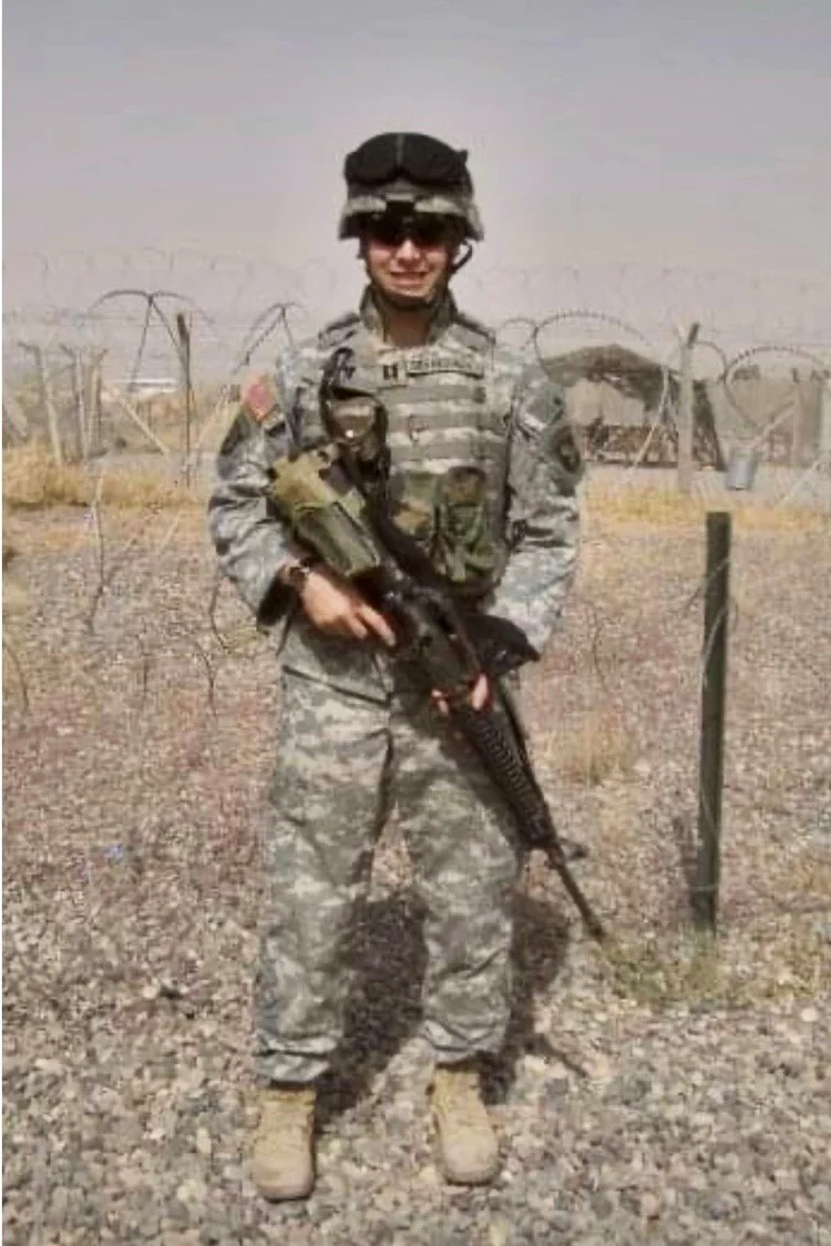 Brent C. Diefenderfer deployed to Iraq with the 101st Airborne Division, 2005